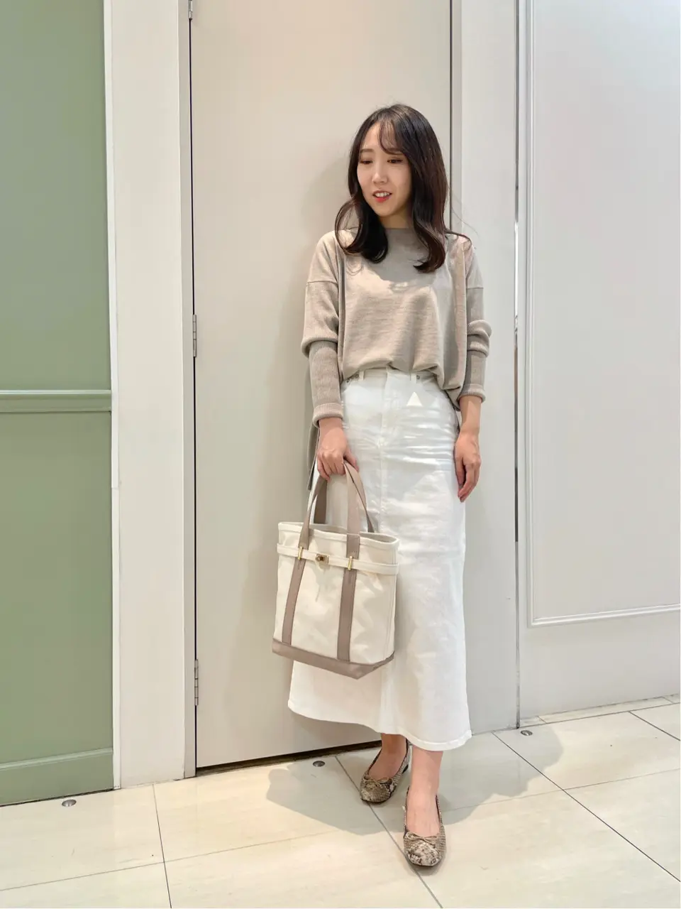  スタッフ コーディネート画像