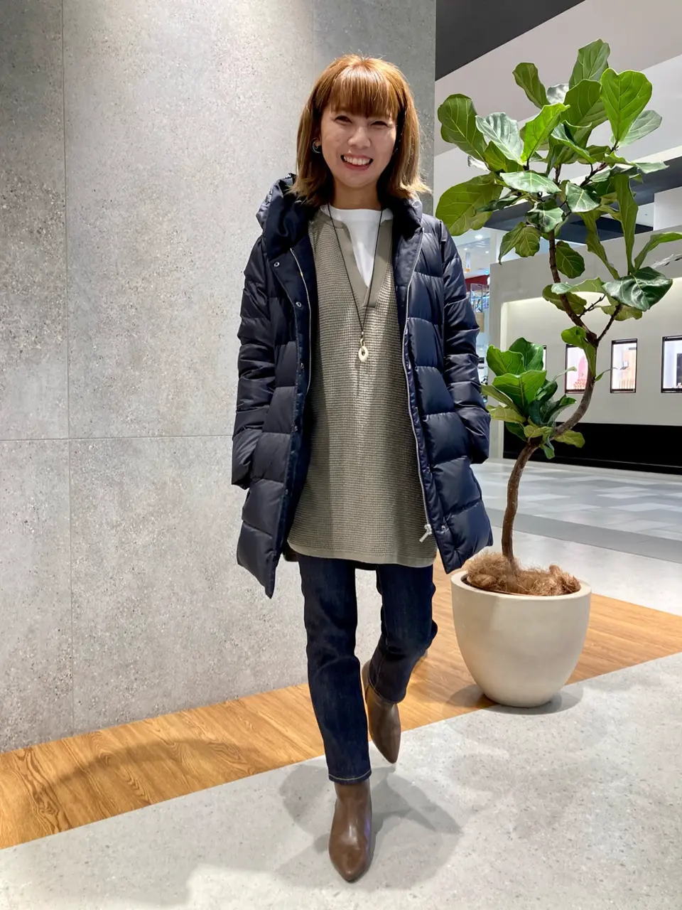  スタッフ コーディネート画像