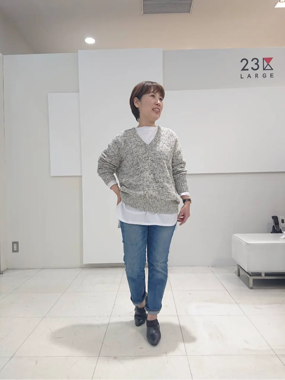  スタッフ コーディネート画像