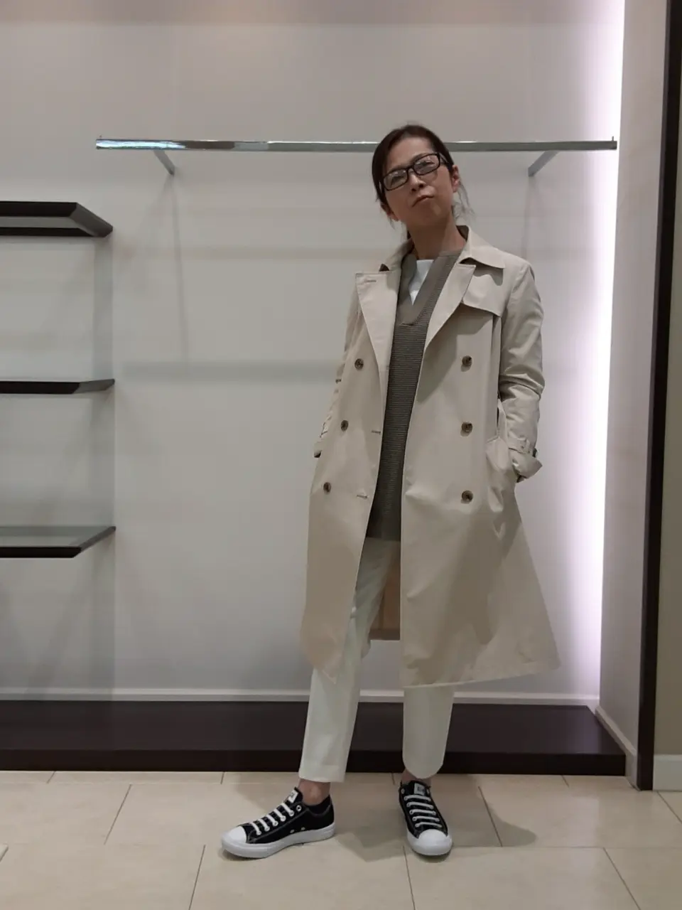  スタッフ コーディネート画像