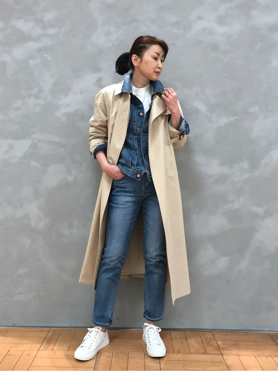  スタッフ コーディネート画像