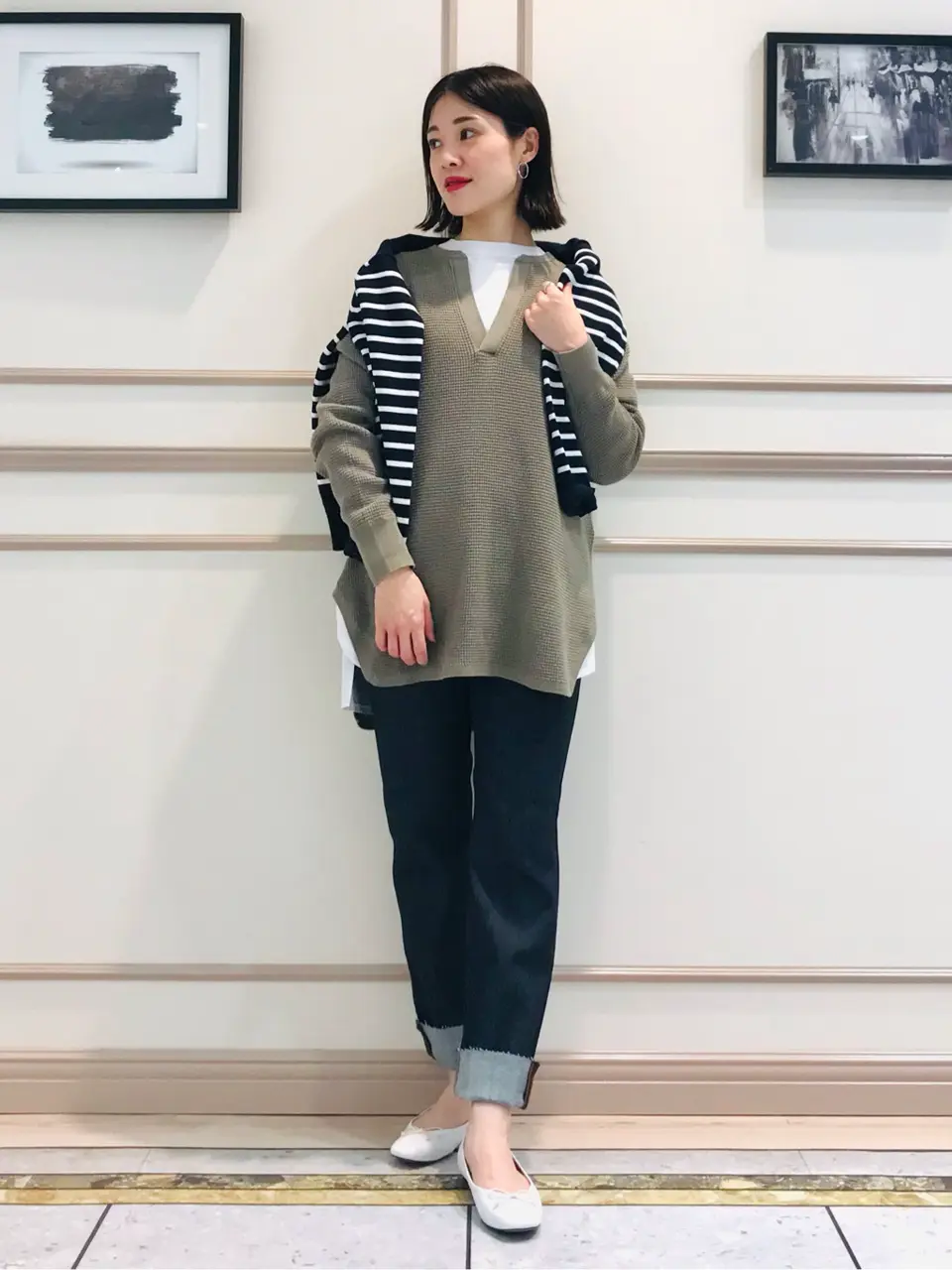 23区 岡田 コーディネート画像