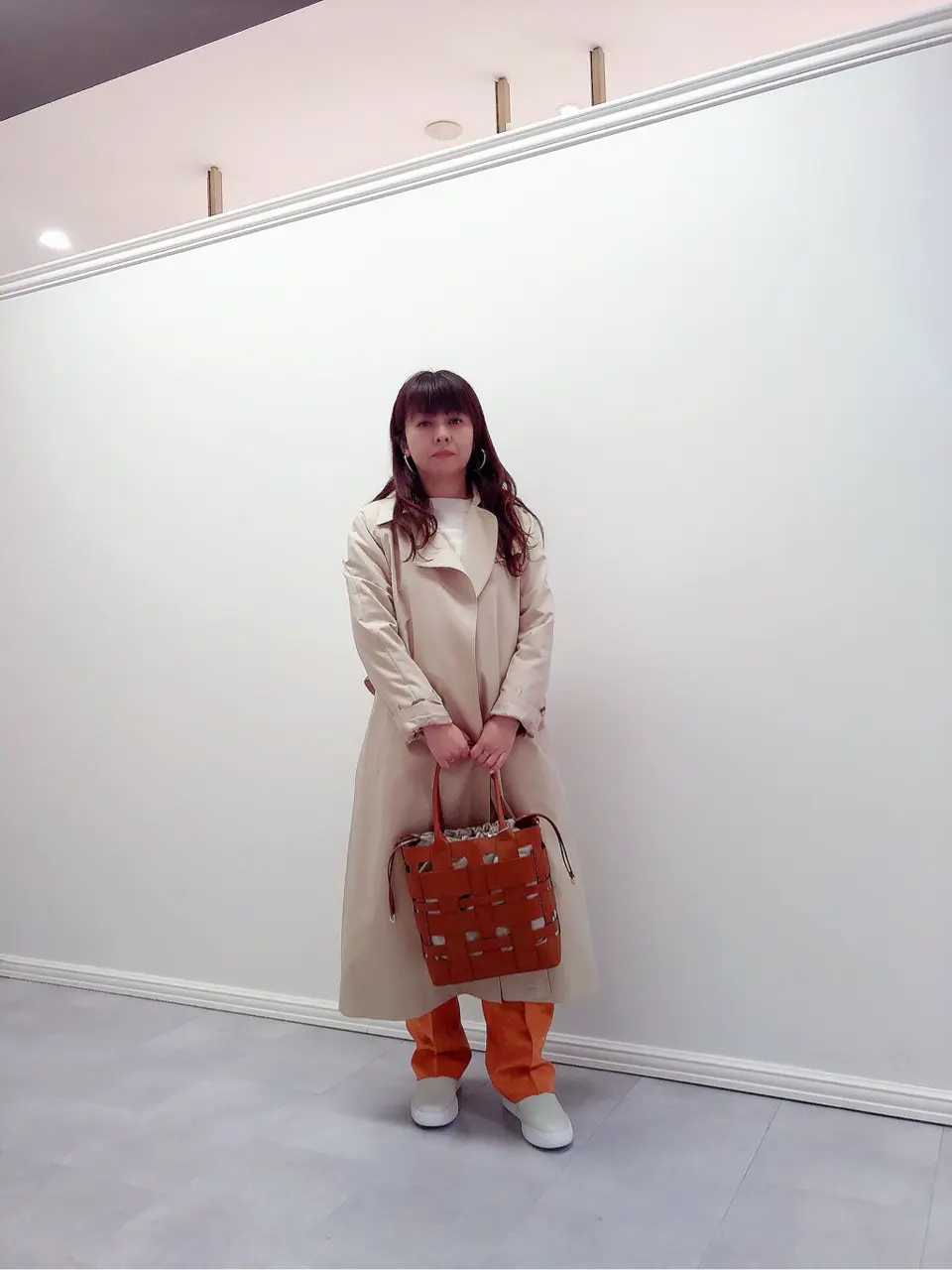  スタッフ コーディネート画像