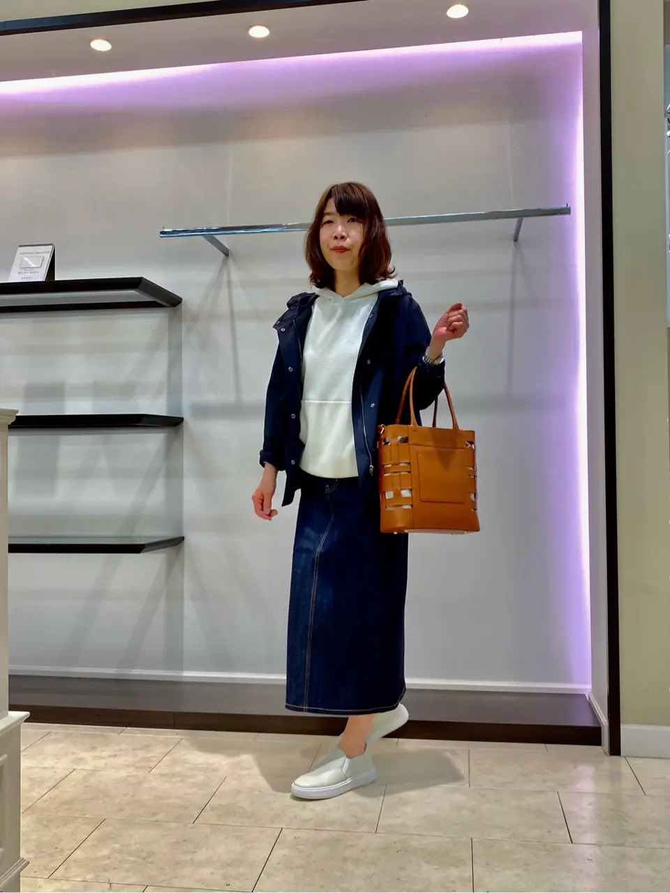  スタッフ コーディネート画像