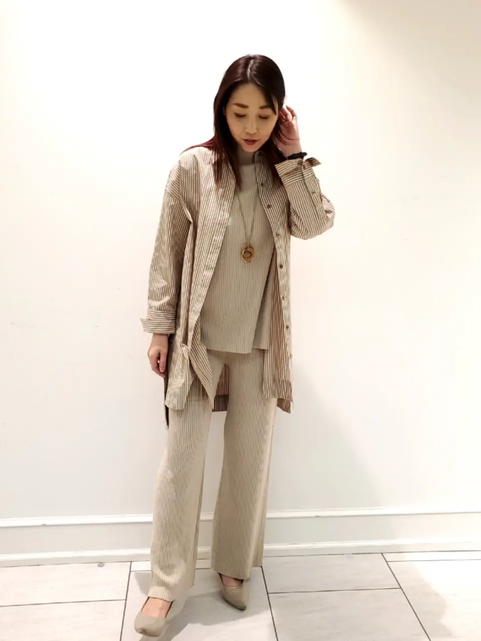  スタッフ コーディネート画像