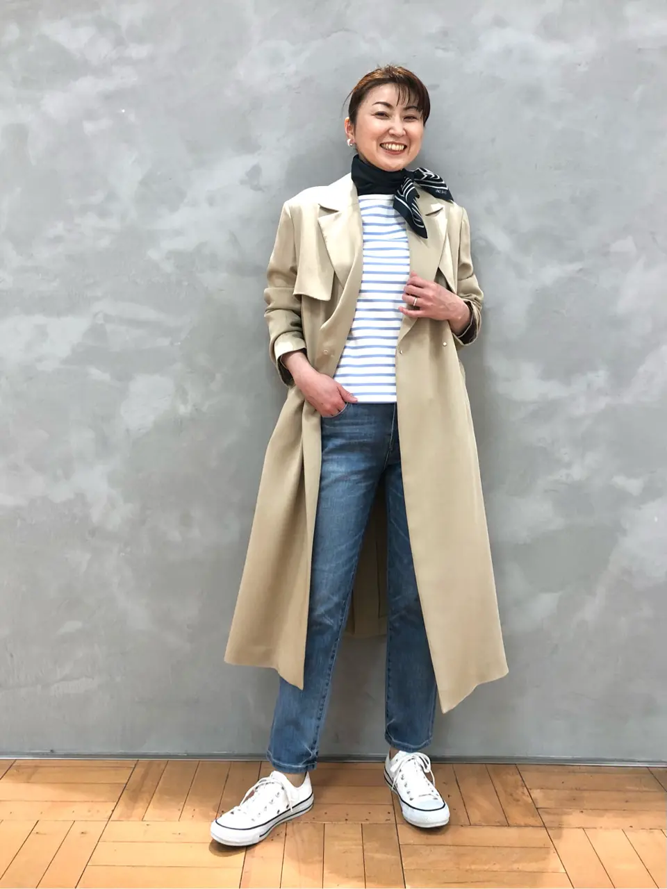  スタッフ コーディネート画像