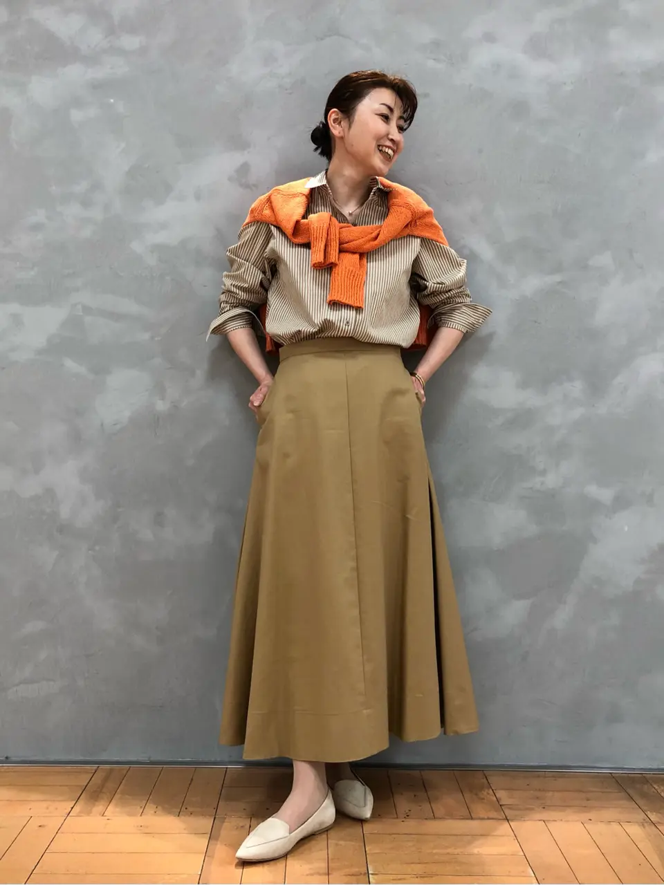  スタッフ コーディネート画像