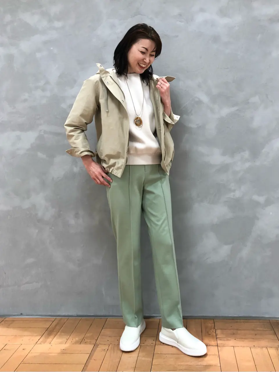  スタッフ コーディネート画像