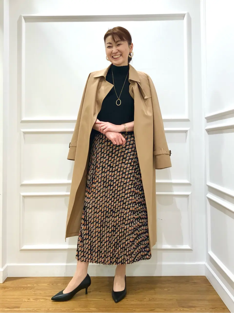  スタッフ コーディネート画像