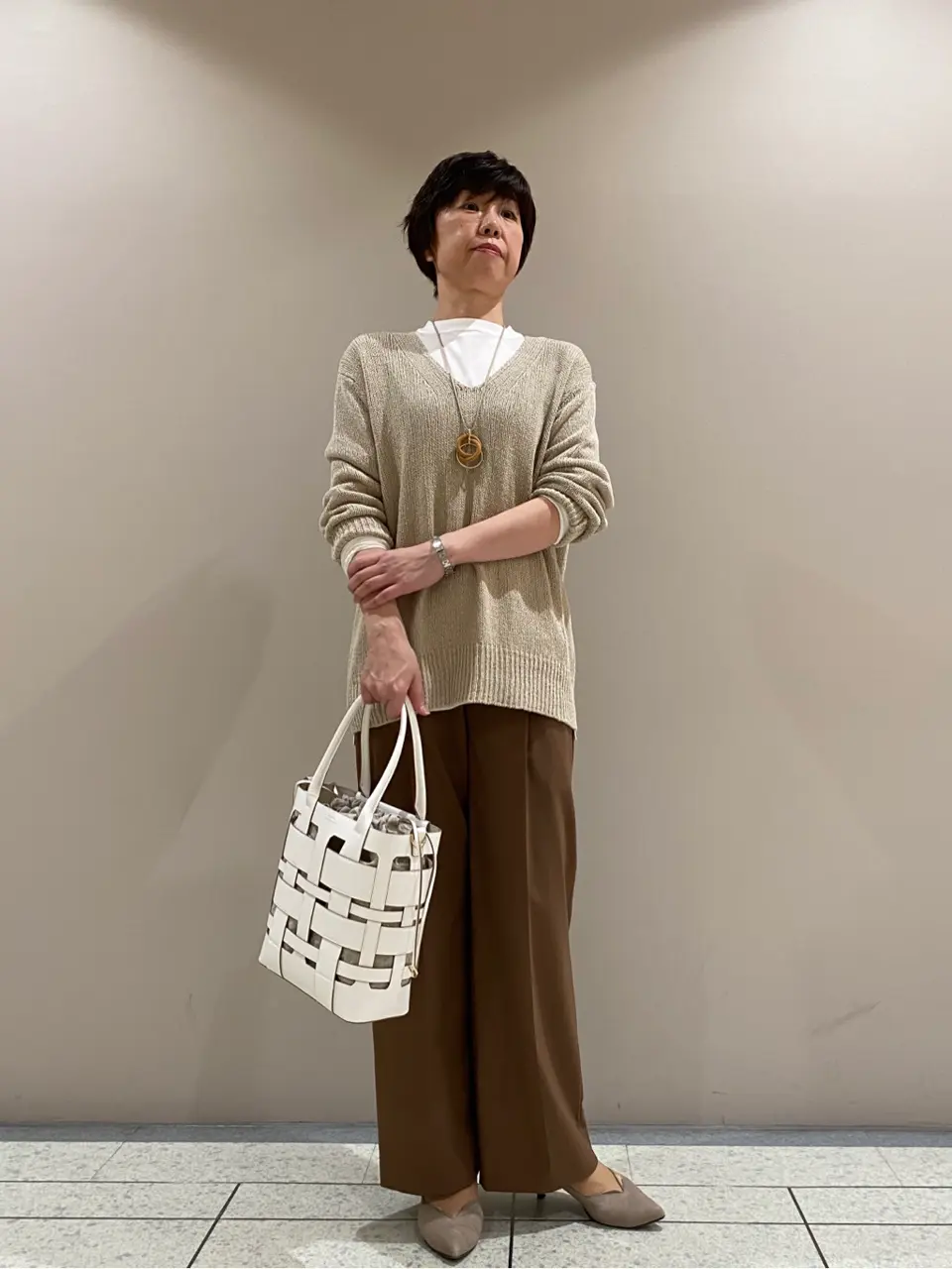  スタッフ コーディネート画像