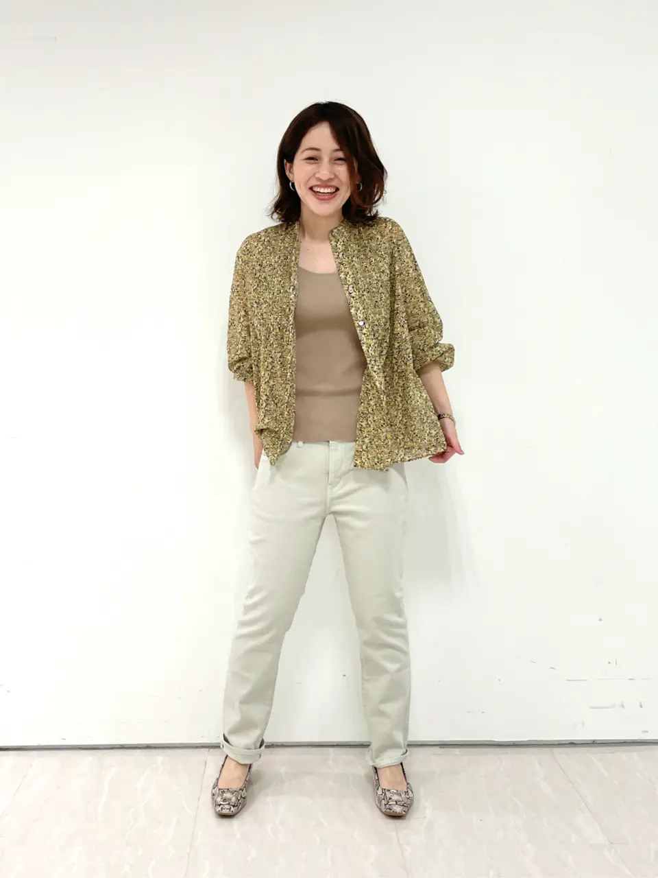  スタッフ コーディネート画像