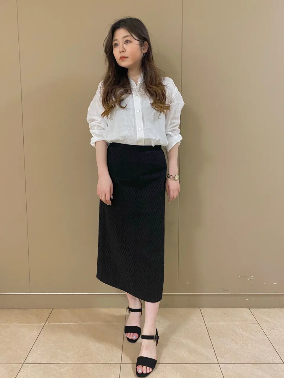  スタッフ コーディネート画像