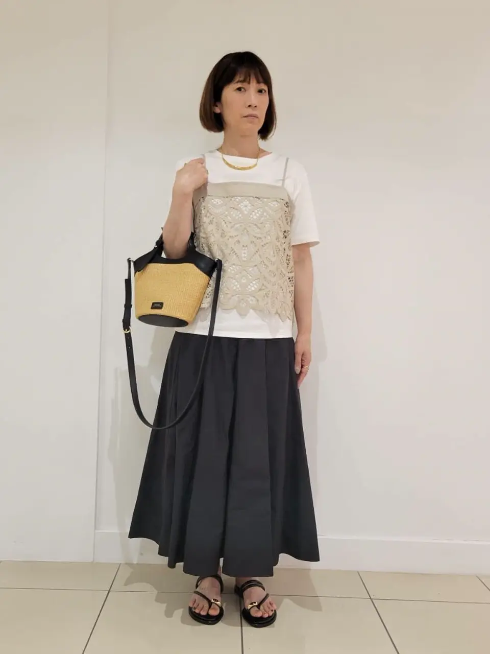  スタッフ コーディネート画像