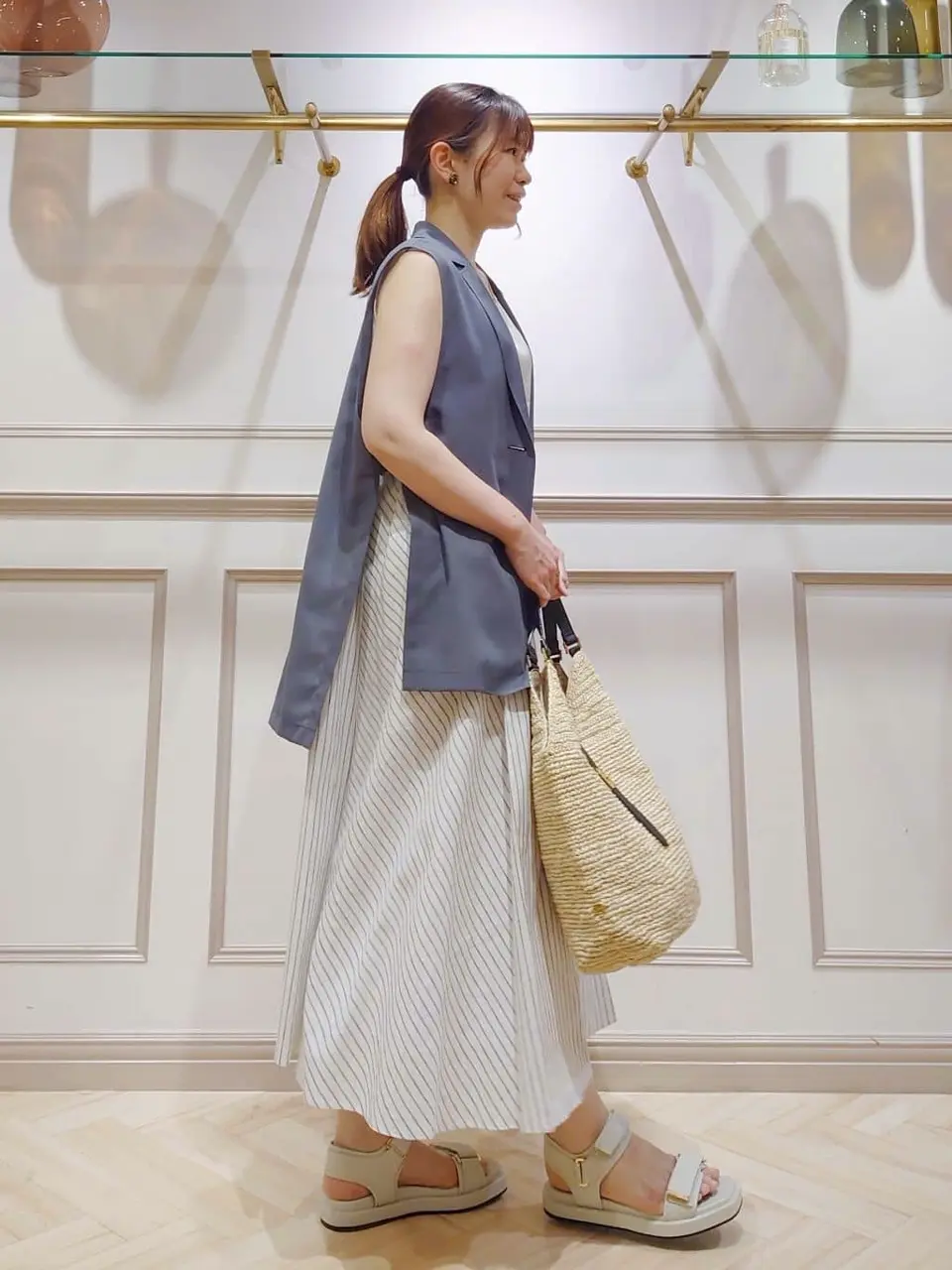 23区 五十立 コーディネート画像