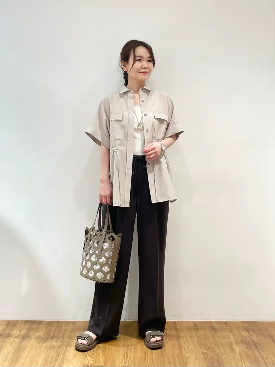 23区 永石 コーディネート画像