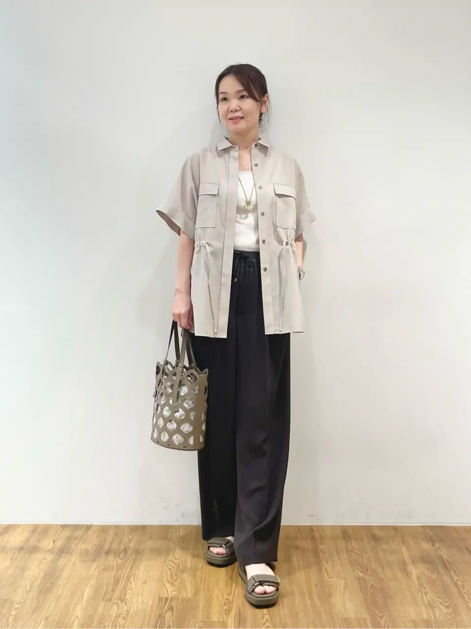 23区 永石 コーディネート画像