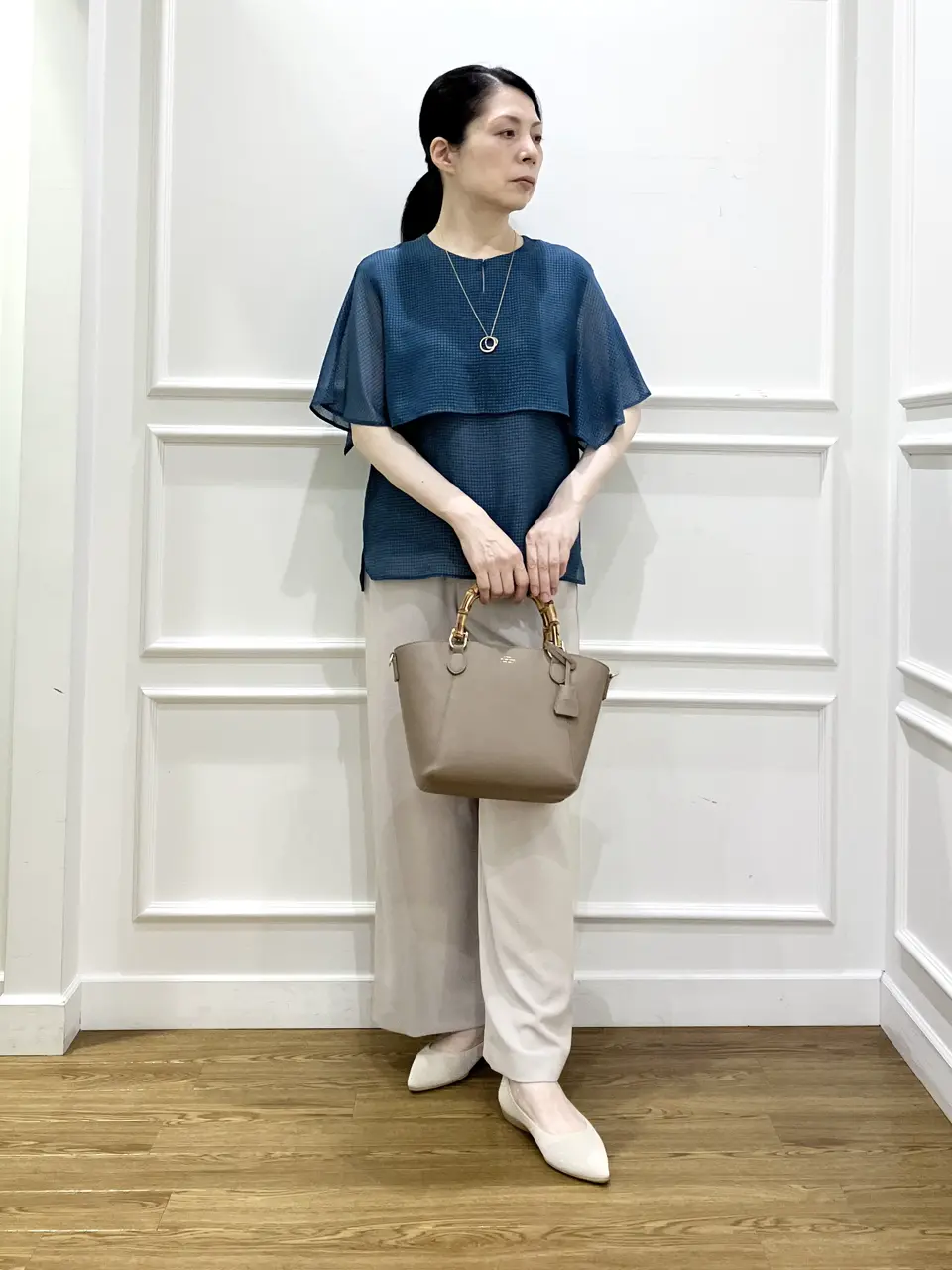 J.PRESS LADIES スタッフ コーディネート画像