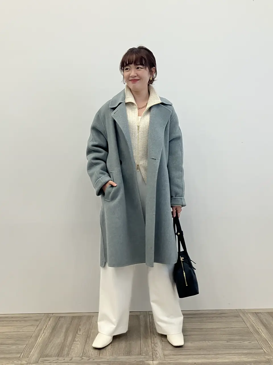 オンワード自由区＊ダークネイビートレンチコート＊サイズ44＊大きいサイズ 洗える】4WAYトレンチ コート / 自由区 | ファッション通販