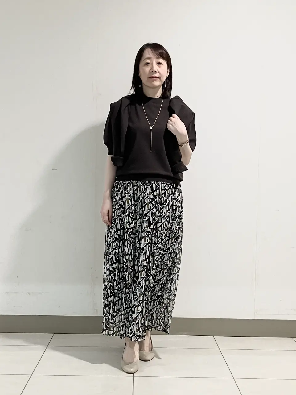大きいサイズ クミキョク ジャージーポンチョライクカットソー(23区ICB自由区 洗える】ブラウスライクジャージー プレーン カットソー / 23区