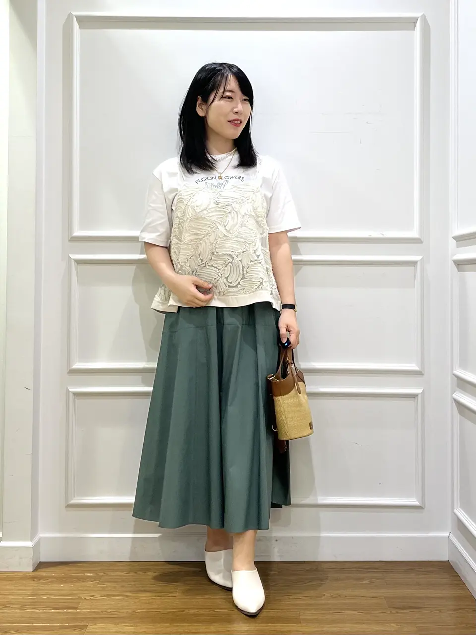  スタッフ コーディネート画像