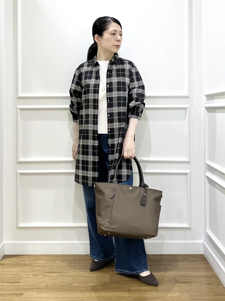 J.PRESS LADIES スタッフ コーディネート画像