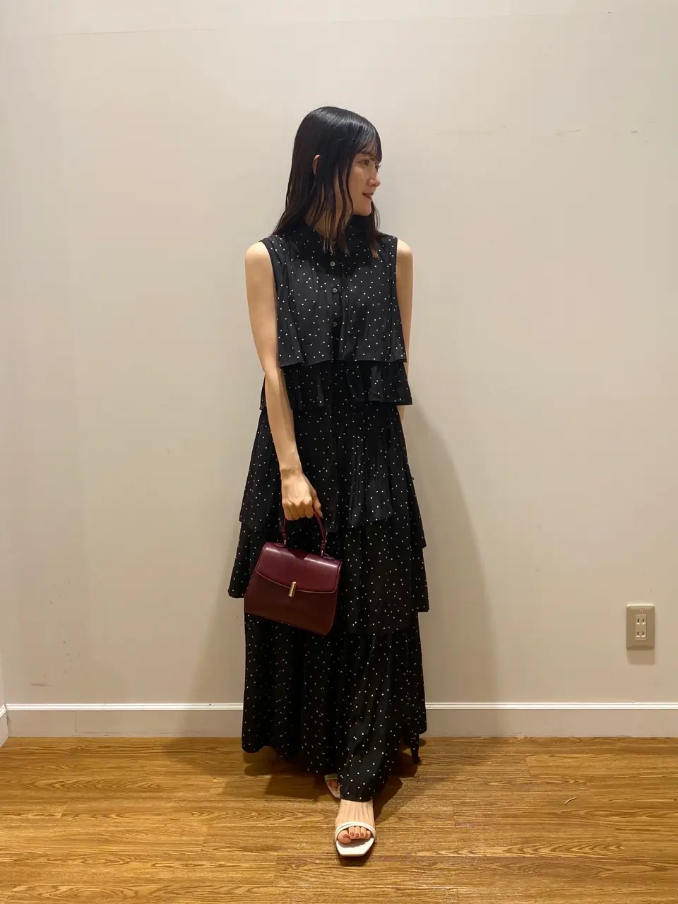 B709新品組曲 ベルト付リブニットセットアップ ワンピース 7号￥20900 楽天市場】≪ 特別セール ≫ ハイネックカラーパールボタン