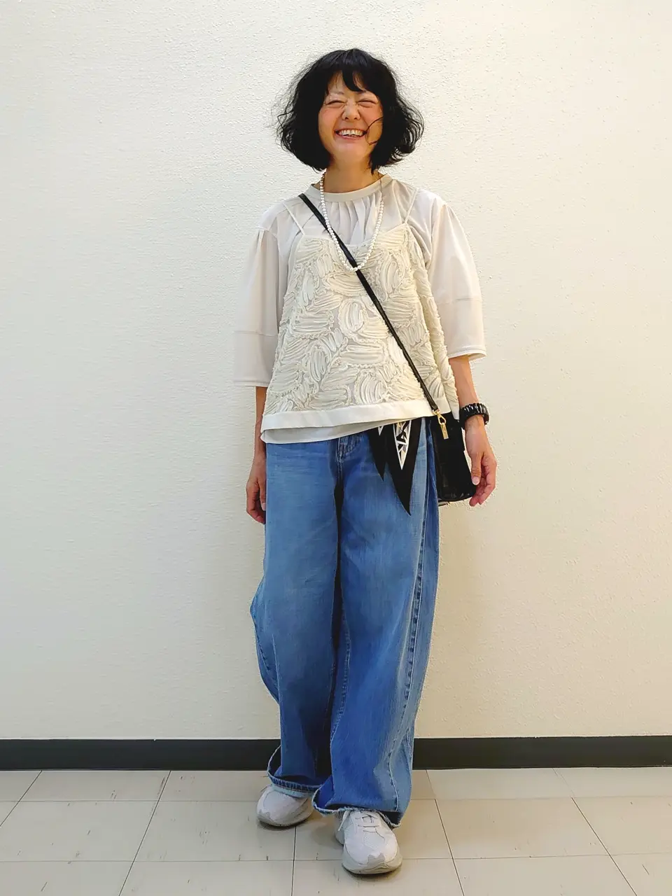 自由区 杉澤 コーディネート画像