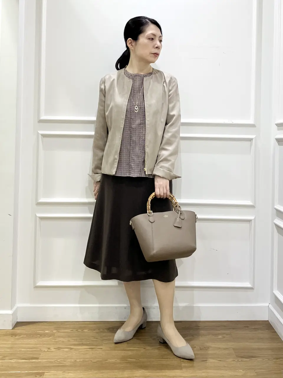 J.PRESS LADIES スタッフ コーディネート画像