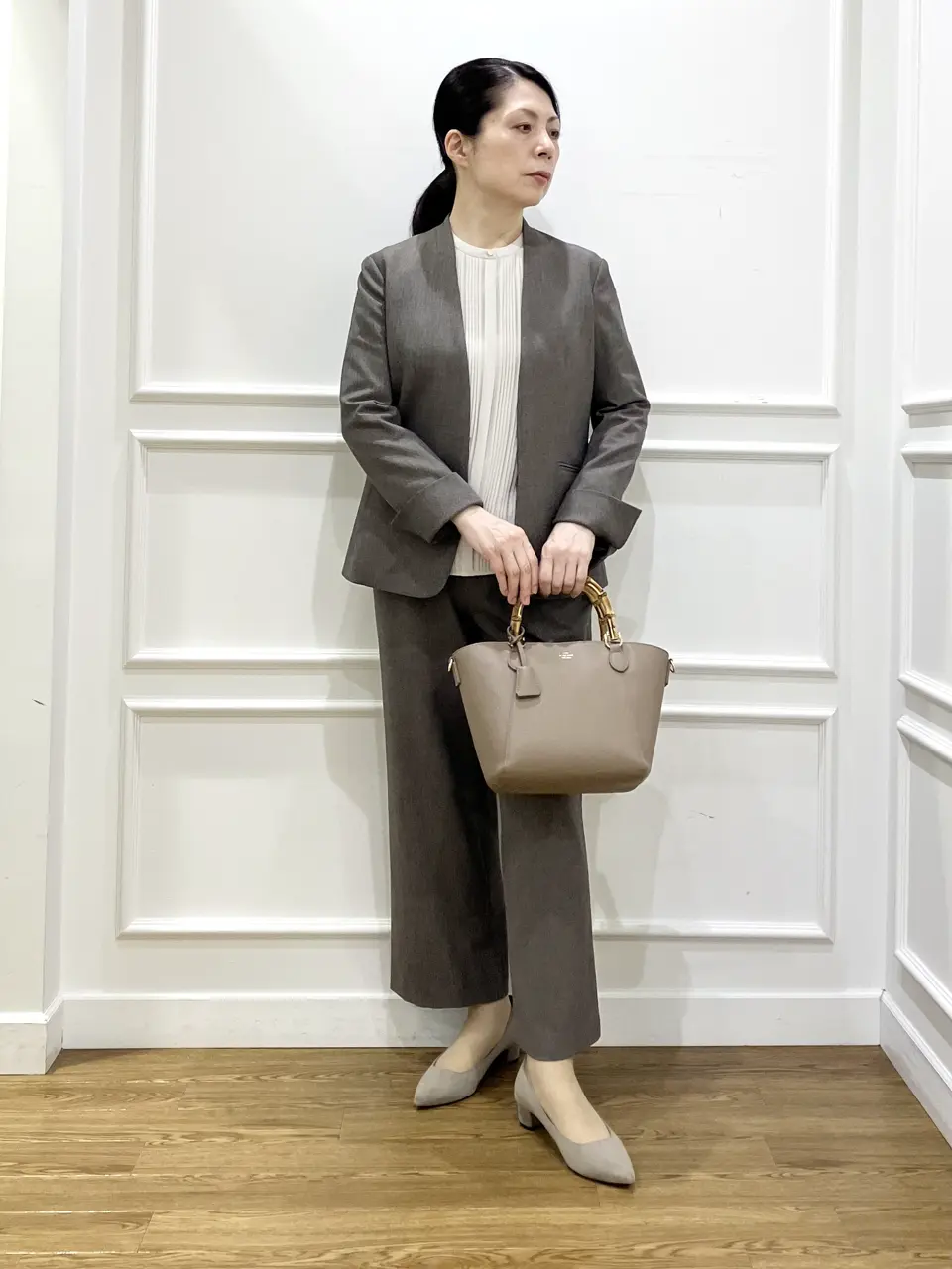 J.PRESS LADIES スタッフ コーディネート画像