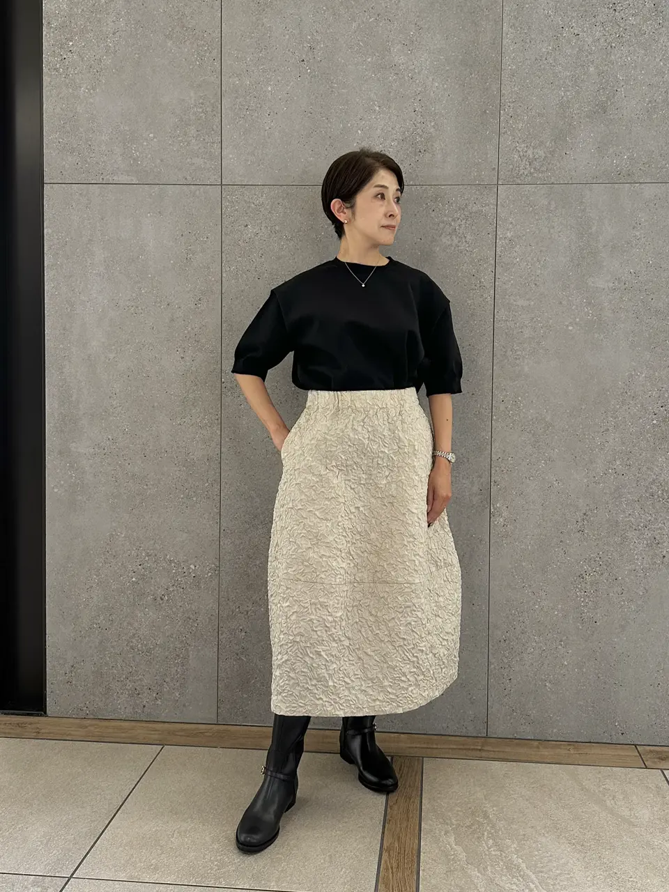  スタッフ コーディネート画像