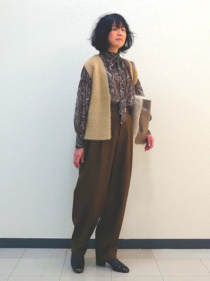 自由区 杉澤 コーディネート画像