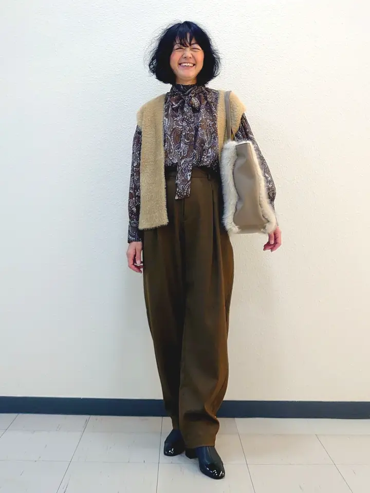 自由区 杉澤 コーディネート画像