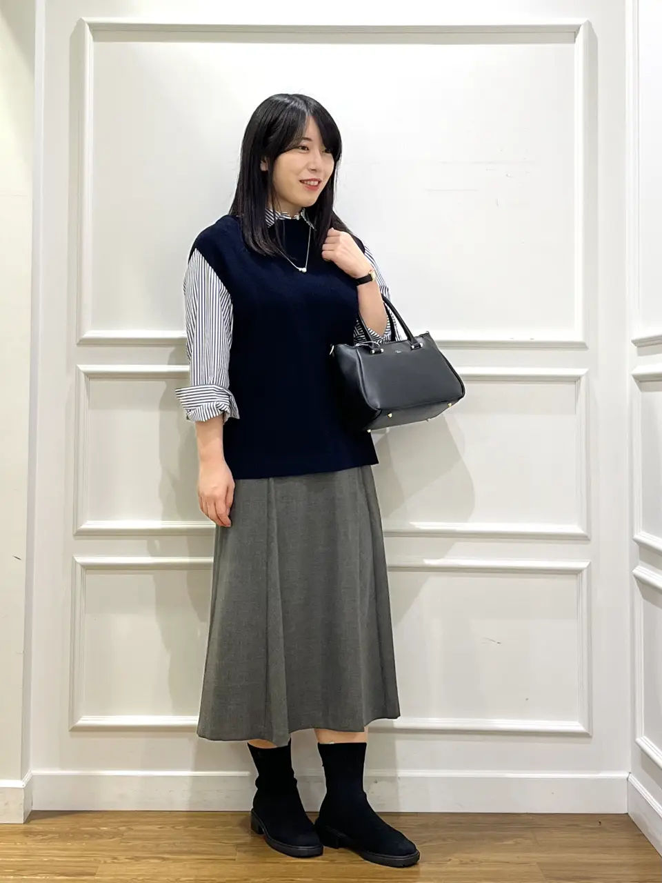 J.PRESS LADIES スタッフ コーディネート画像