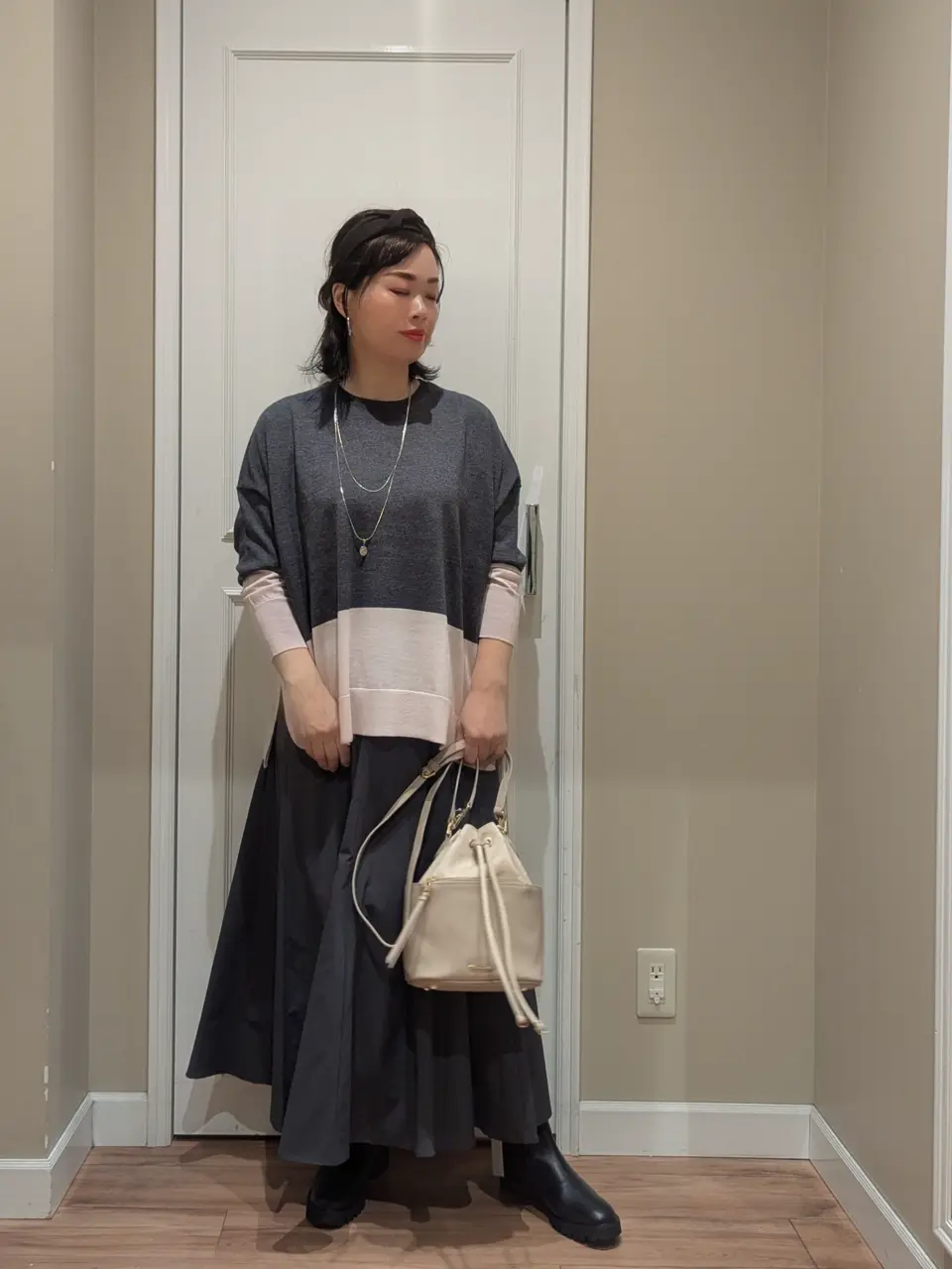 23区 L スタッフn コーディネート画像