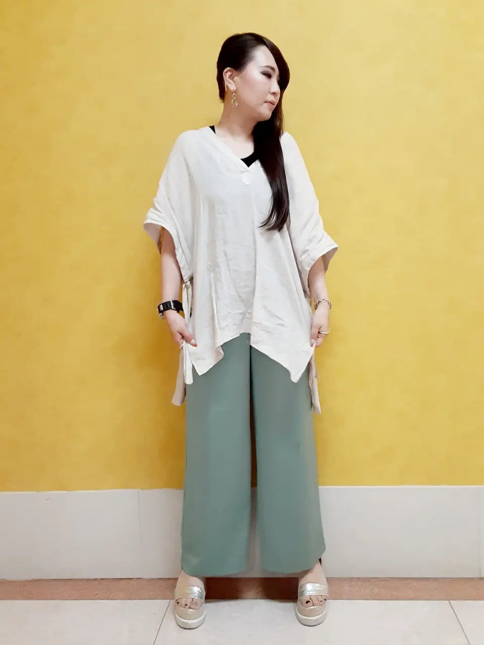  スタッフ コーディネート画像