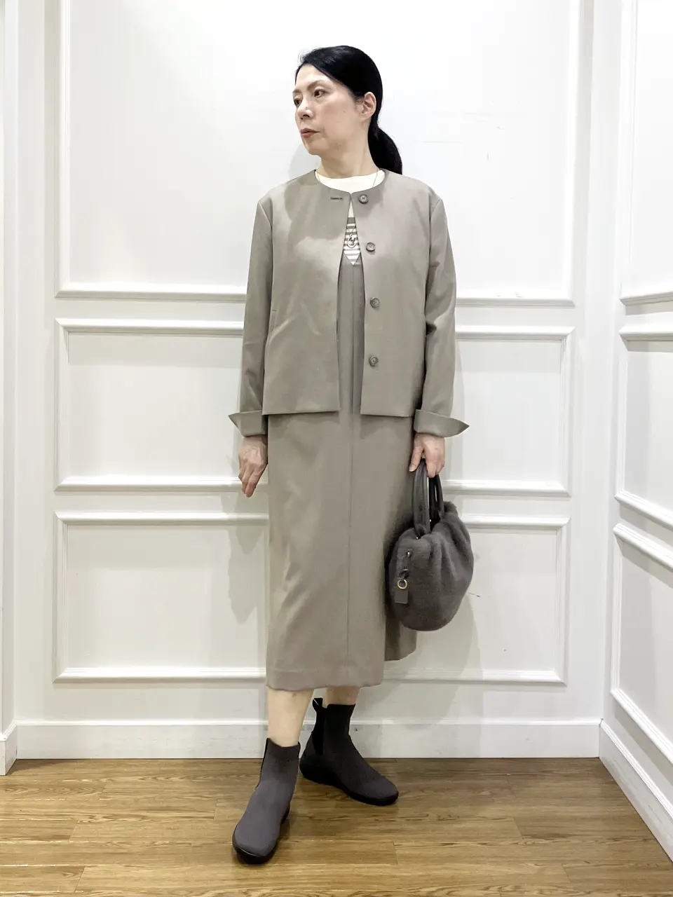 J.PRESS LADIES スタッフ コーディネート画像