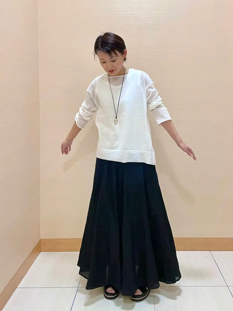  スタッフ コーディネート画像