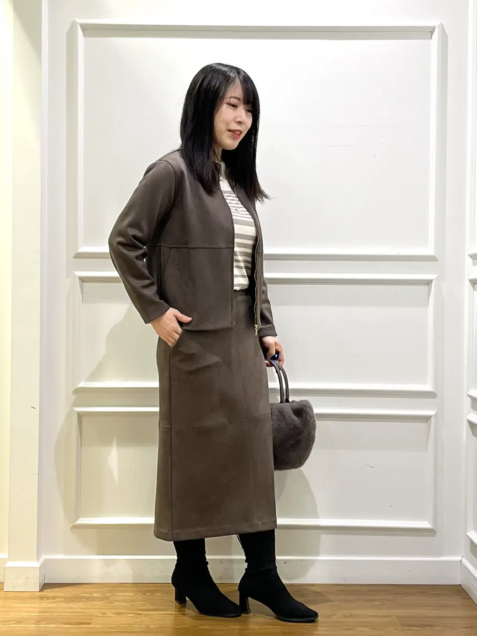 J.PRESS LADIES スタッフ コーディネート画像