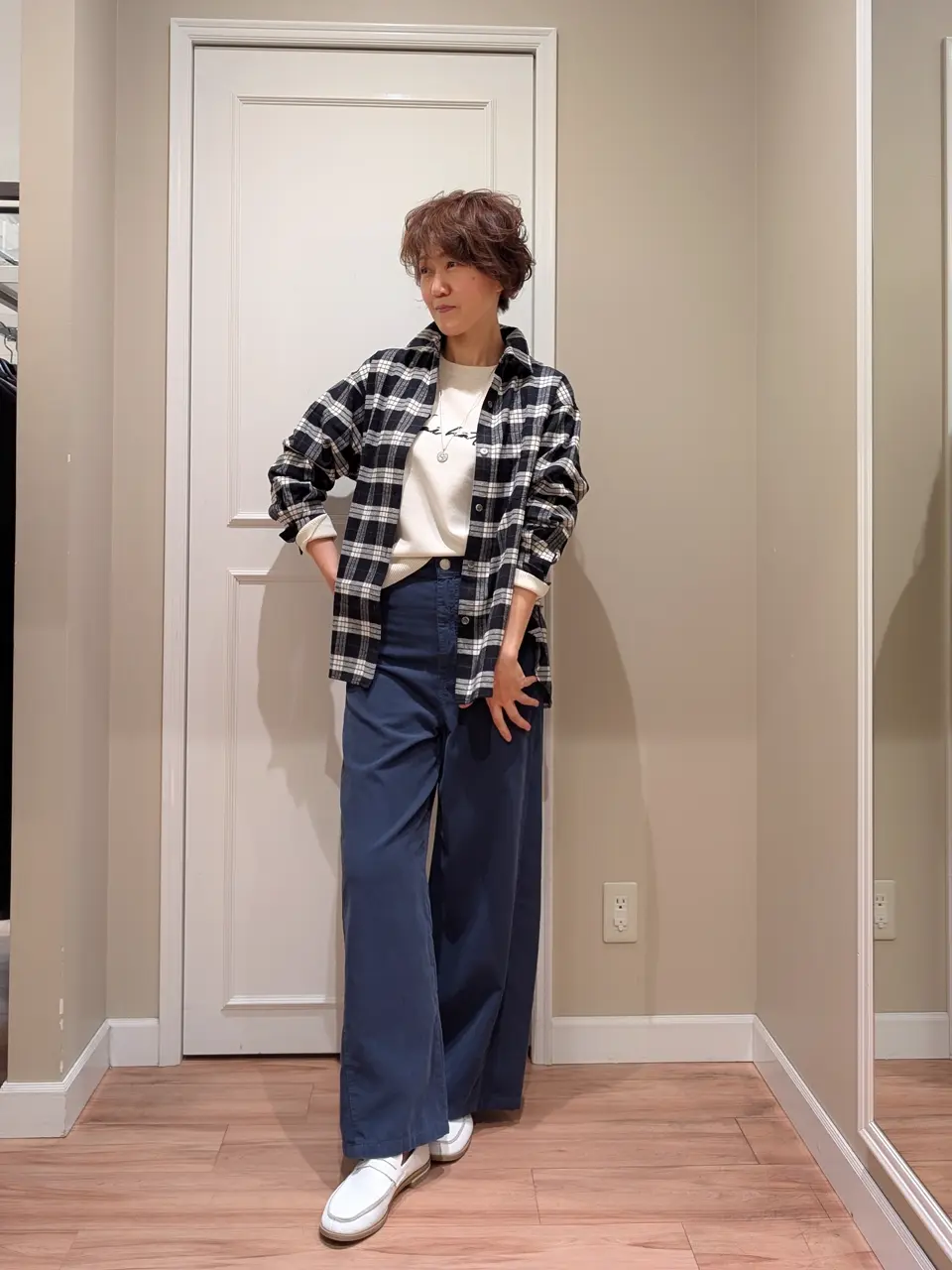  スタッフ コーディネート画像