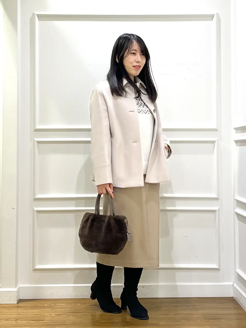 J.PRESS LADIES スタッフ コーディネート画像