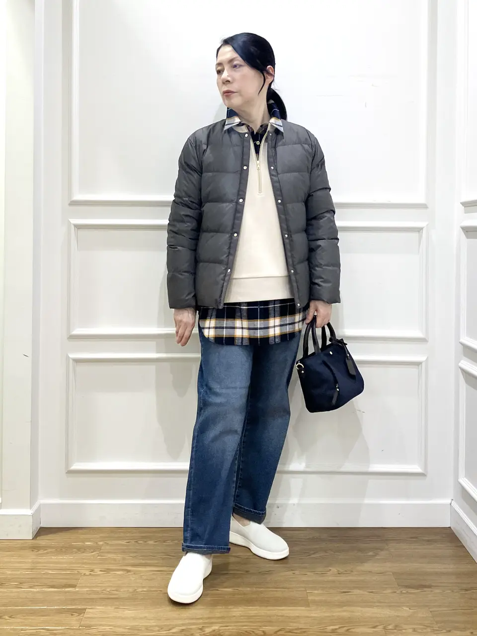 J.PRESS LADIES スタッフ コーディネート画像