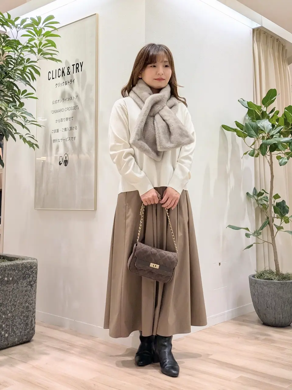  スタッフ コーディネート画像