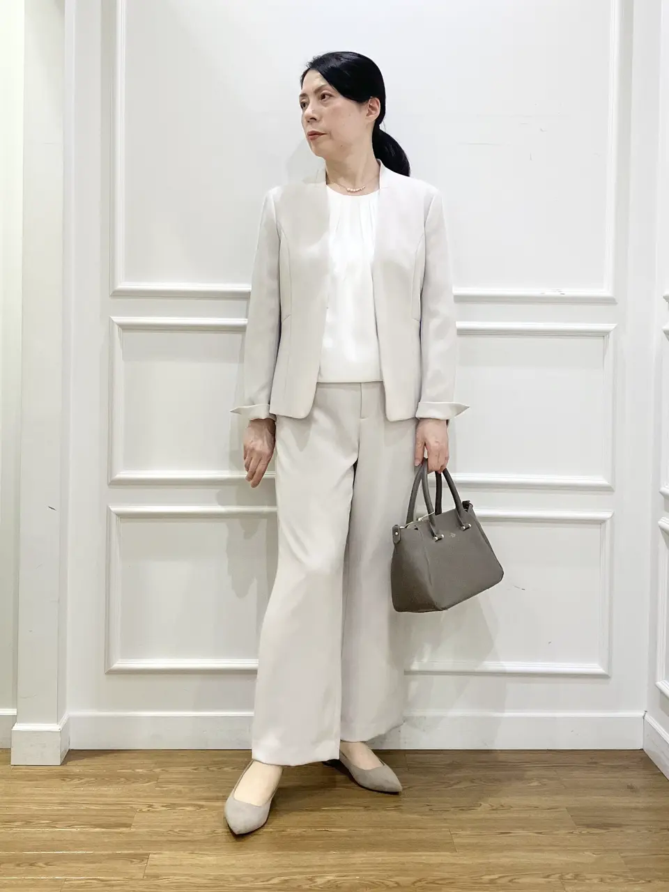 J.PRESS LADIES スタッフ コーディネート画像