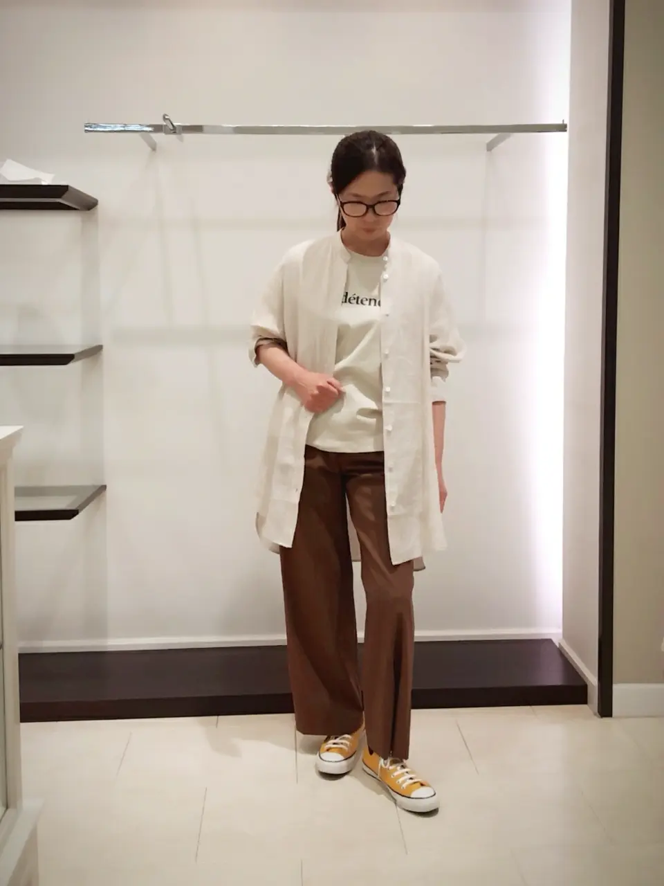  スタッフ コーディネート画像