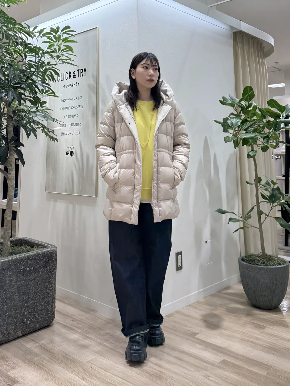  スタッフ コーディネート画像