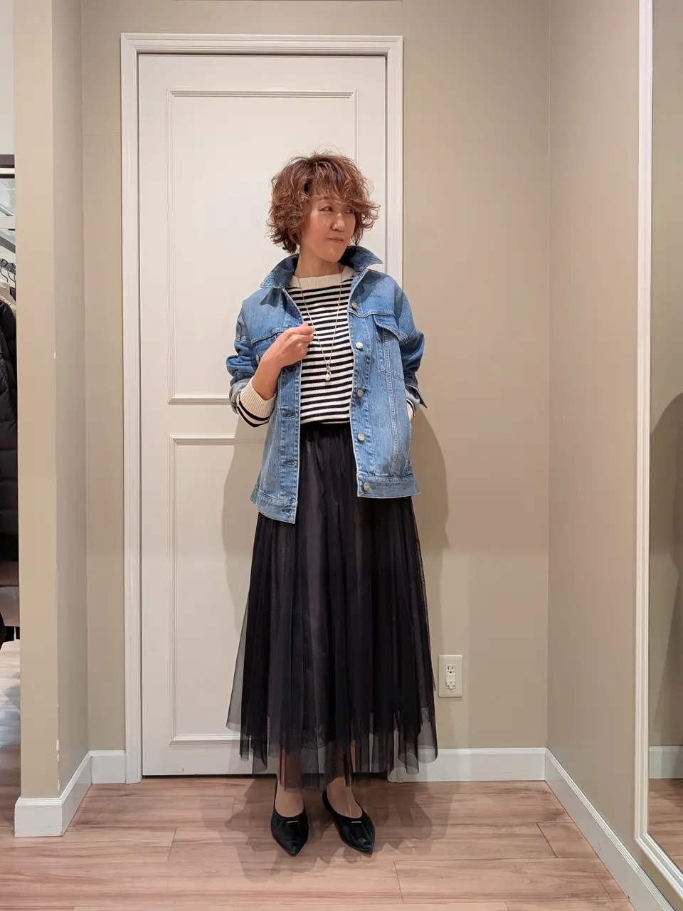  スタッフ コーディネート画像