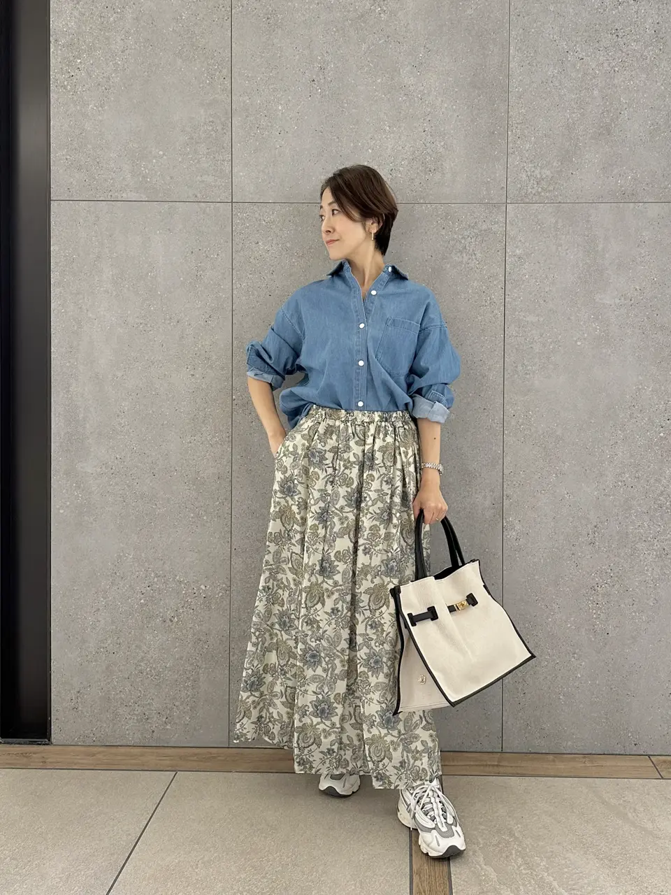  スタッフ コーディネート画像