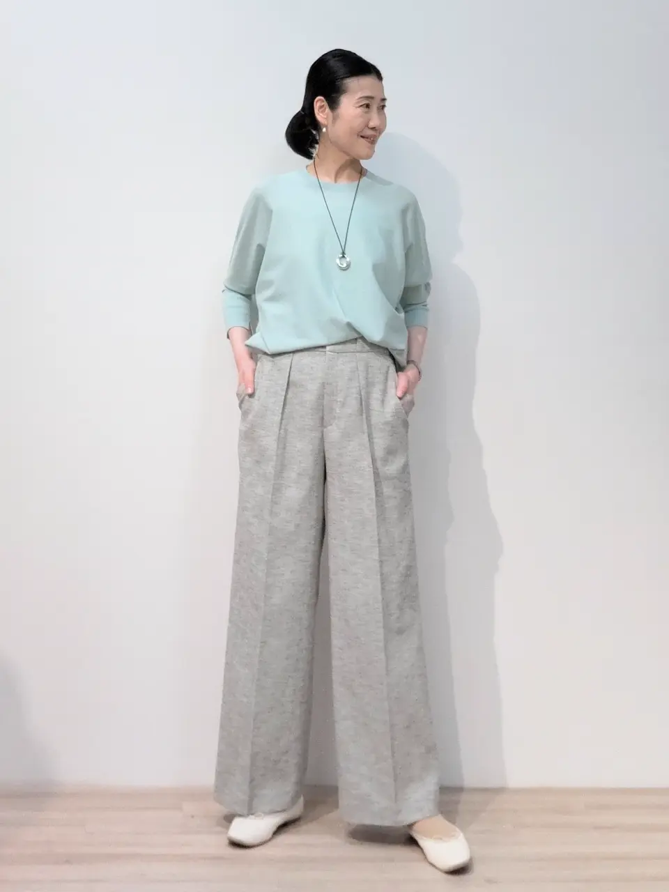 23区 虎走 コーディネート画像