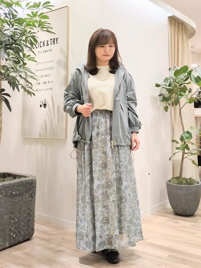  スタッフ コーディネート画像