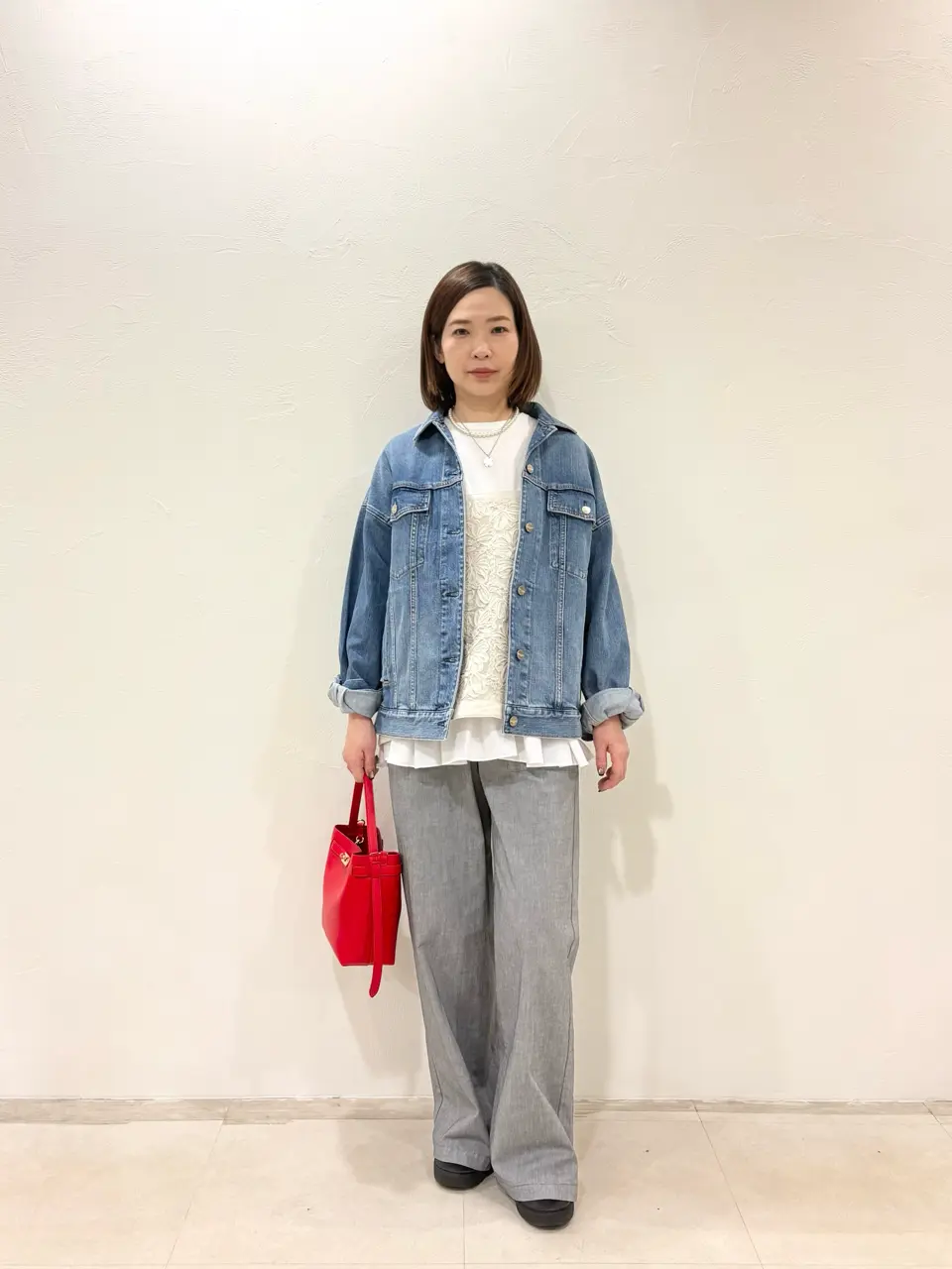  スタッフ コーディネート画像